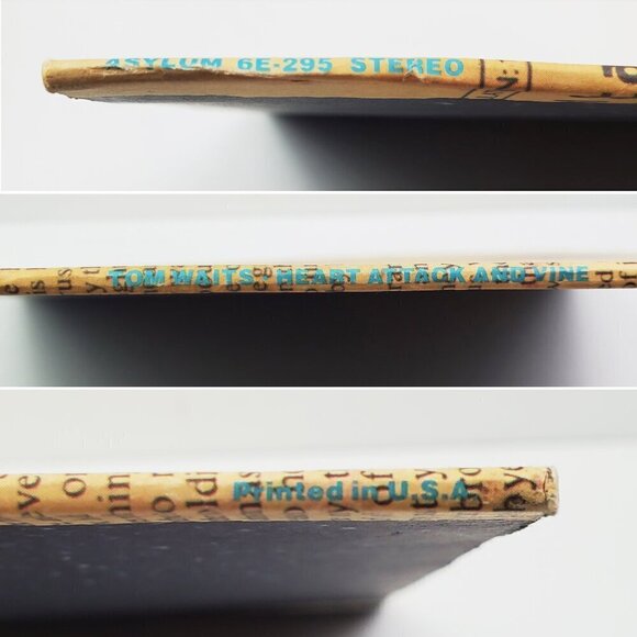 Tom Waits Heartattack and Vine Vinyl Record Promotional Copy 6E-295 Asylum 1980 - Picture 12 of 13